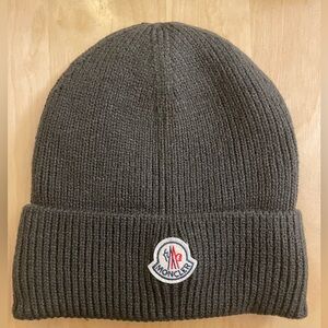Moncler Men's Dark Brown Knit Beanie unisex super warm